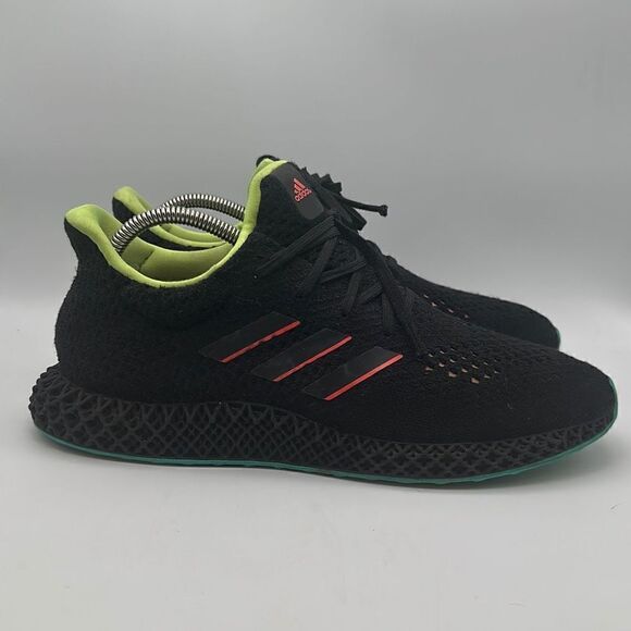 adidas‎ Men\'s adidas 4D Black/Carbon/Turbo Running Shoes GZ8626 SZ 9.5 main image 7